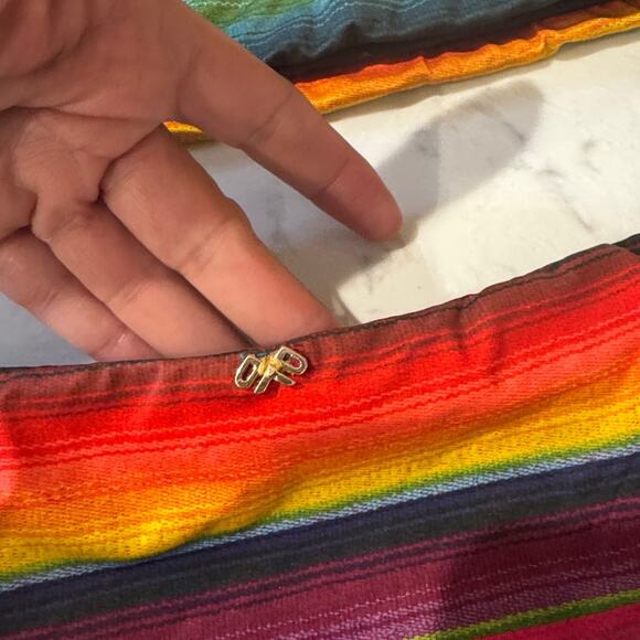 Pilyq PQ Maya Gypsy Halter & Reversible Full Cut Hipster size S bikini bohemian - Picture 7 of 8